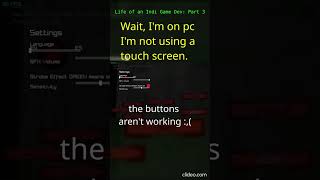 Life of an Indi Game Dev: part 3 #shortsfunny #cpp #coding #developer #pc #android #part3