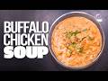 THE BEST BUFFALO CHICKEN SOUP RECIPE! | SAM THE COOKING GUY