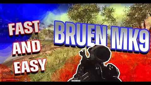 How to unlock the Bruen Mk9 FAST in WARZONE | Season 4.5 (Free to play)