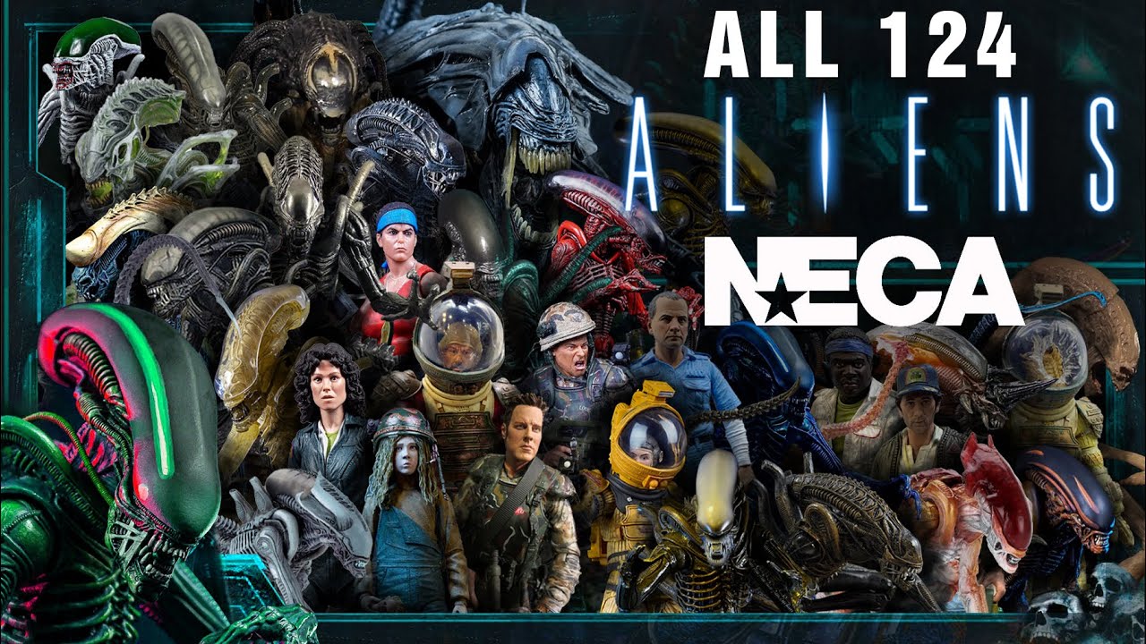 Aliens collection. All Aliens NECA collection. Лепрекон NECA. Independence Day Alien Queen.