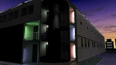 Dec.2008 - POV-ray RGB - Dialux www.tecnoluce.eu