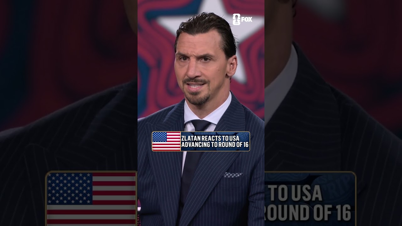 Zlatan gives his thoughts on the USMNT's 2-0 victory over Bosnia-Herzegovina in the Round of 32 🇺🇸
