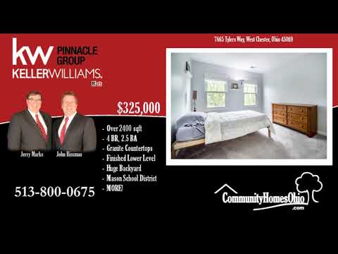 7865 Tylers Way, West Chester, OH home video tour