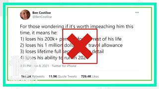 VERIFY: If a president is impeached, will they lose benefits like security detail?| 10 Tampa Bay