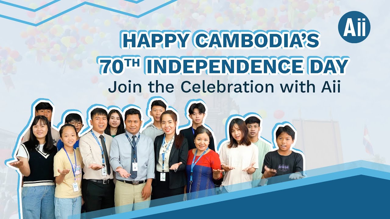 Happy the 70th Independence Day of Cambodia! - YouTube