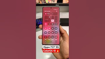 Oppo F27 5G ColorOS 15 Android 15 Update