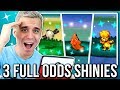 LIVE!! 3 FULL ODDS SHINIES IN ONE VIDEO! (Over 20,000+ REs) ~ 5th gen | Supreme Shinies