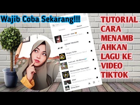 TUTORIAL CARA MENAMBAHKAN LAGU YANG VIRAL KE VIDEO TIKTOK | CARA MENAMBAH LAGU YANG SERING FYP