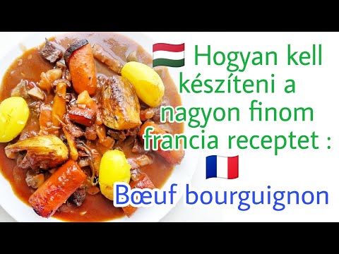 Videó: A Hús Főzése Francia Nyelven: Klasszikus Recept