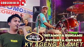 HITAM DUNIAMU  PUTIHNYA CINTAKU‼️ Full Kendang Ky Ageng Slamet New Pallapa