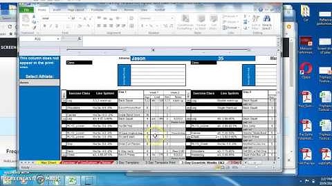 Triphasic Training Software Max Sheet how to use