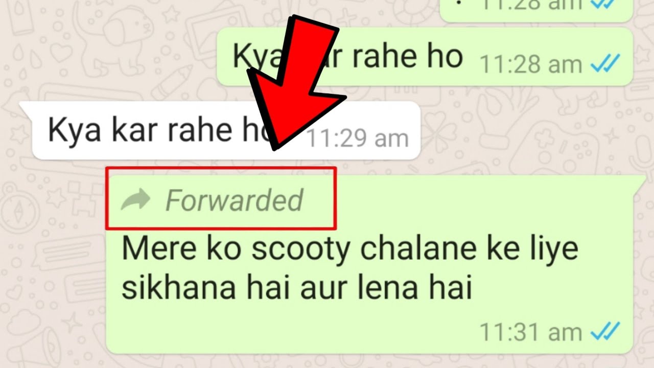How To Remove Forwarded Option On Whatsapp Massage How To Disable How To Remove Forwarded Option On Whatsapp Massage How To Disable