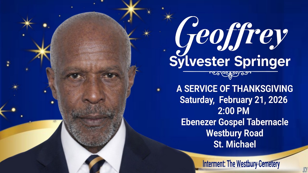Geoff Springer A Service of Thanksgiving for the life of Geoffrey Springer - YouTube
