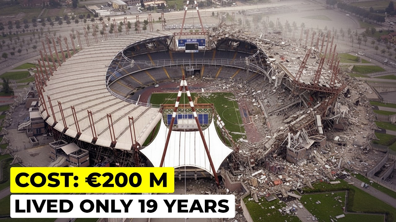 Why Juventus Demolished a 19 Year Old Stadium | The Billion Euro Masterplan
