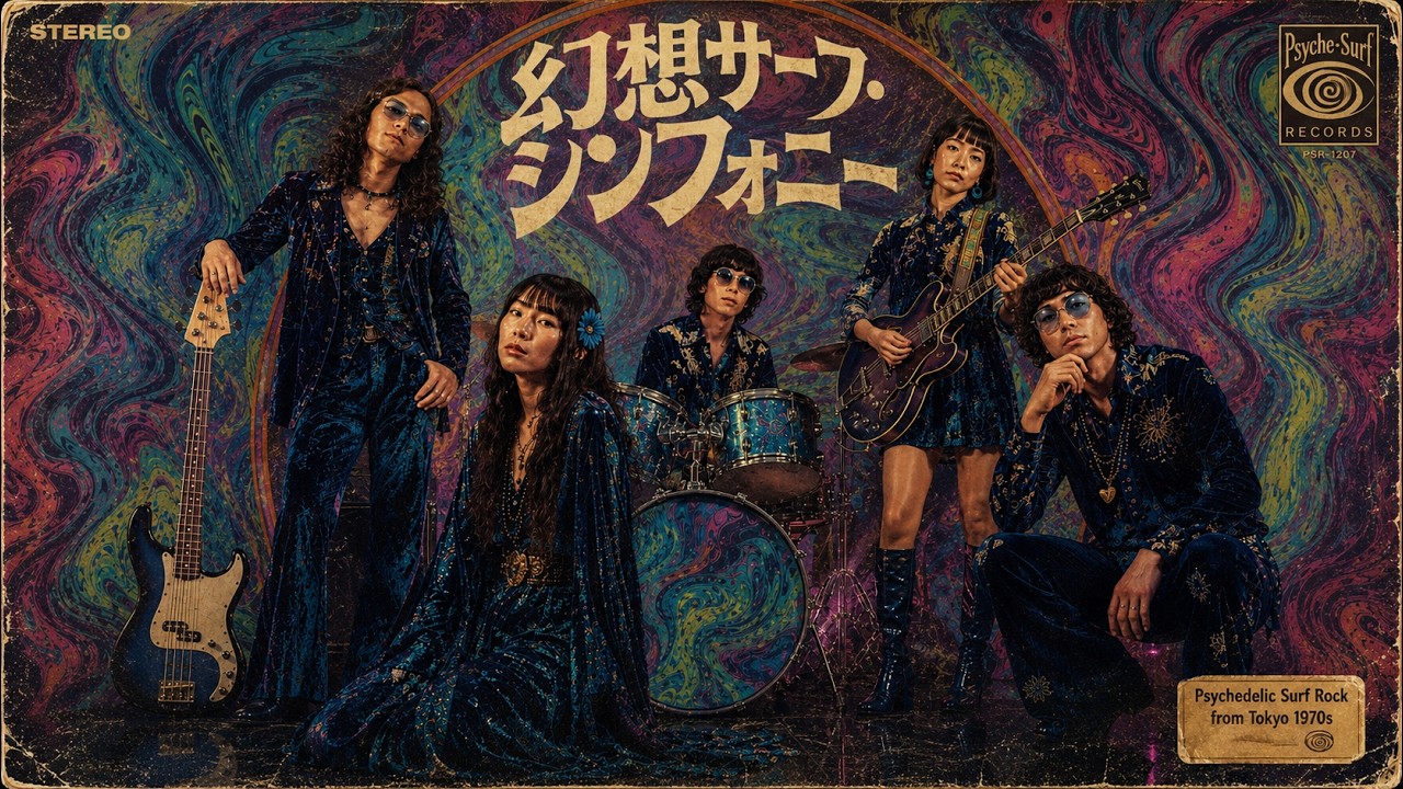 1970s Japanese Psychedelic Surf Rock 🌊🎸 | 幻想サーフ
