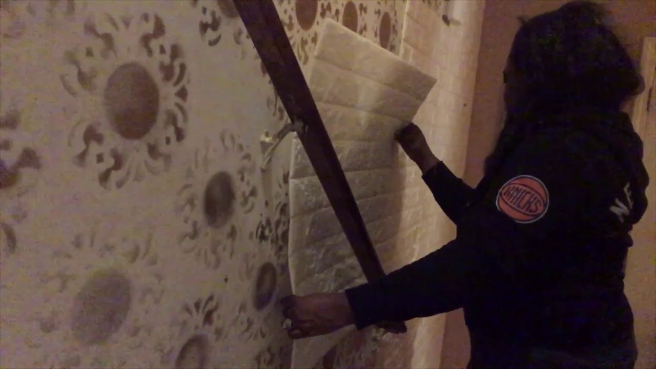 How to install 3D Brick wallpaper YouTube