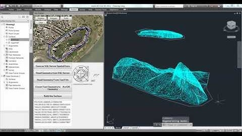 Civil 3D: Dynamically creating surfaces with water drops