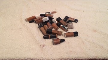 Foundation, Concealer, & Primer Declutter 2018