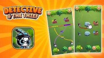 Detective & The Thief || Construct 3 Game Template || Source code