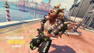 Junkrat play of the game 4k point save!