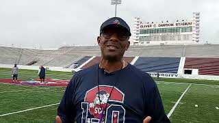 Chennis Berry post-practice Tuesday, Aug. 5