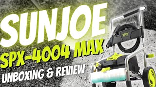 SunJoe SPX4004 MAX Review | Pressure Washer Reviews | Actual PSI and GPM ratings tested!