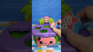 super unique colorful cocomelon shape sorter