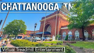 Chattanooga, TN Virtual Walking Tours - Treadmill Virtual City Walks in 4K