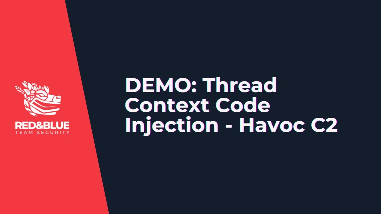 Thread Context Code Injection - Havoc C2