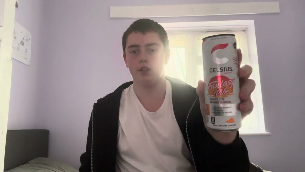 Energy drink review: trying Celsius fantasy vibe 