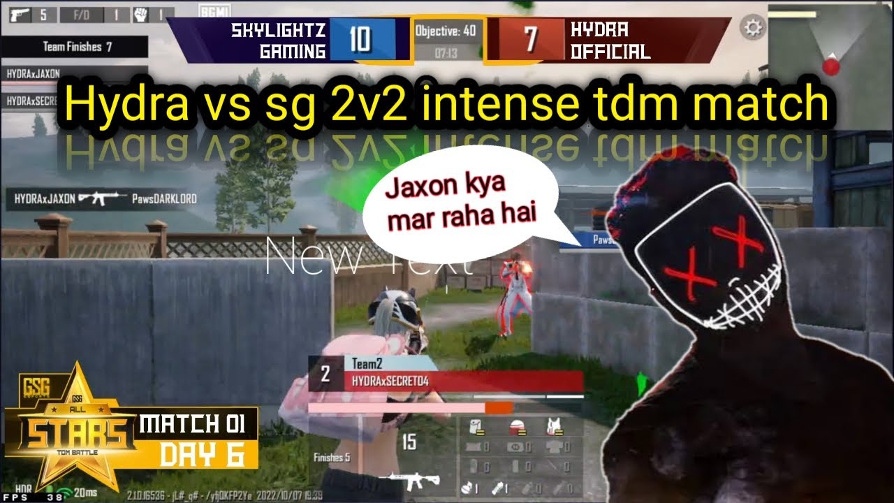 DANGER REACTION ON HYDRA VS SKYLIGHTS GAMING INTENSE TDM MATCH 🔥 - YouTube