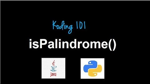 Coding Exercises for Beginners: Palindrome