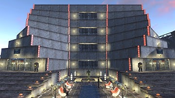 Fallout 4 Settlement Building - Starlight Drive In - No Mods - Twisted Towers