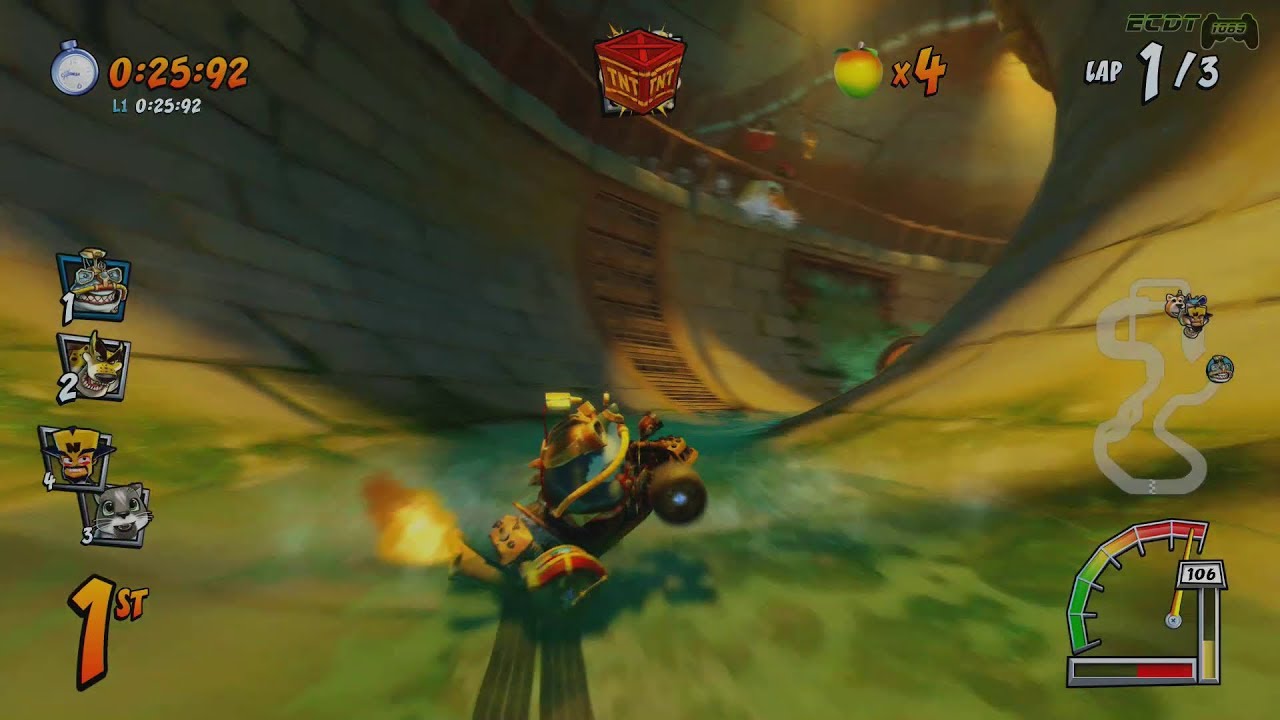 Crash Team Racing Nitro Fueled (Hard Adventure Mode) - Part 4: Sewer Speedway Trophy Race