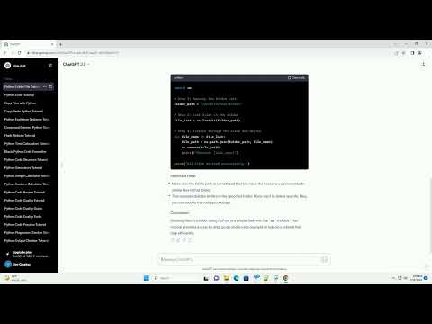 python code to delete files in a folder
