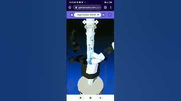 Playing level 7 of bounce stack #   game snack # salesman own # blah!