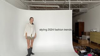 how to (realistically) style 2024 trends