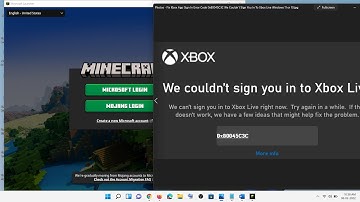 Fix Minecraft Launcher Sign In Error 0x80045C3C We Couldn