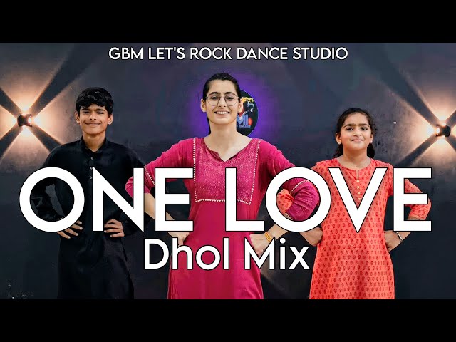 One Love Dhol Mix Song Dance Video | Raju Mourya Mrk's Dance Choreography  #onelove #dance #bhangra class=