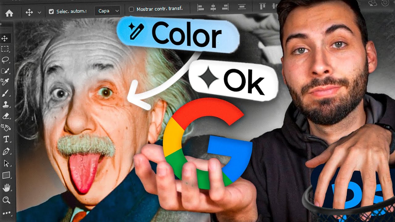 Olvida Photoshop! Esto es Mejor, GRATIS e ILIMITADO 🖌️ Tutorial FÁCIL con Nuevo modelo de Google