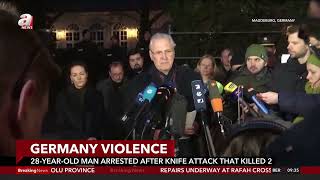 28-year-old man arrested after knife attack that killed 2