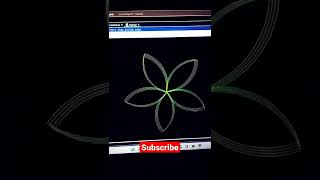 Draw Flower Using Turtle Graphics..