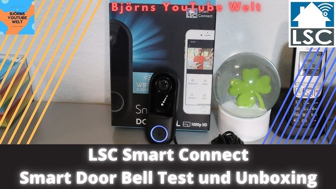 Action Sonnette Smart Video Deurbel Lsc Smart Connect , Une Nouvelle  Version Pour Plus D'Option! - Youtube