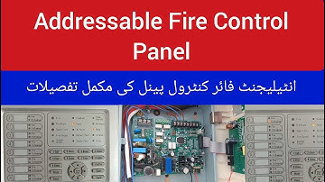 Addressable Fire Control Panel Wiring | Intelligent Fire Control Panel System | Fire Alarm System