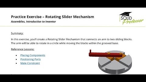 Rotating Slider Mechanism