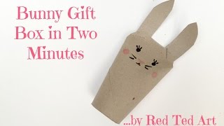 Quick Toilet Paper Roll Bunnies - East Crafts for Kids - Red Ted Art - Kids  Crafts