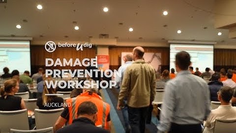 Auckland Damage Prevention Workshop