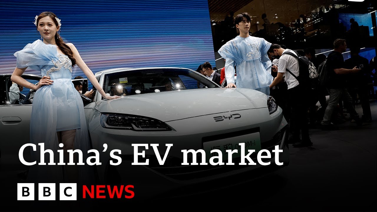 Is China leading the electric vehicle race? | BBC News