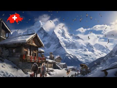 🇨🇭Most Beautiful Places in Switzerland🇨🇭Jungfraujoch, Davos, Grindelwald, Andermatt ❄️ Winter Walk