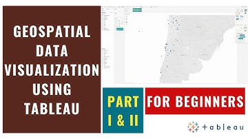 Geospatial data visualization using tableau | #tableau #gis #geospatial #tableauvisualization